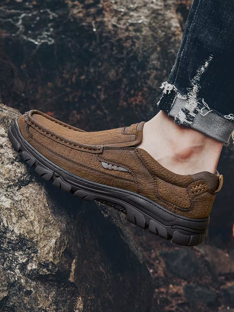 Zapato de cuero caña baja ANDREW® - Colección otoño/invierno